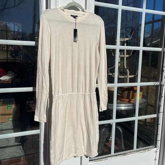 James Perse Blouson Cotton Dress NWT - Picture 2 of 9